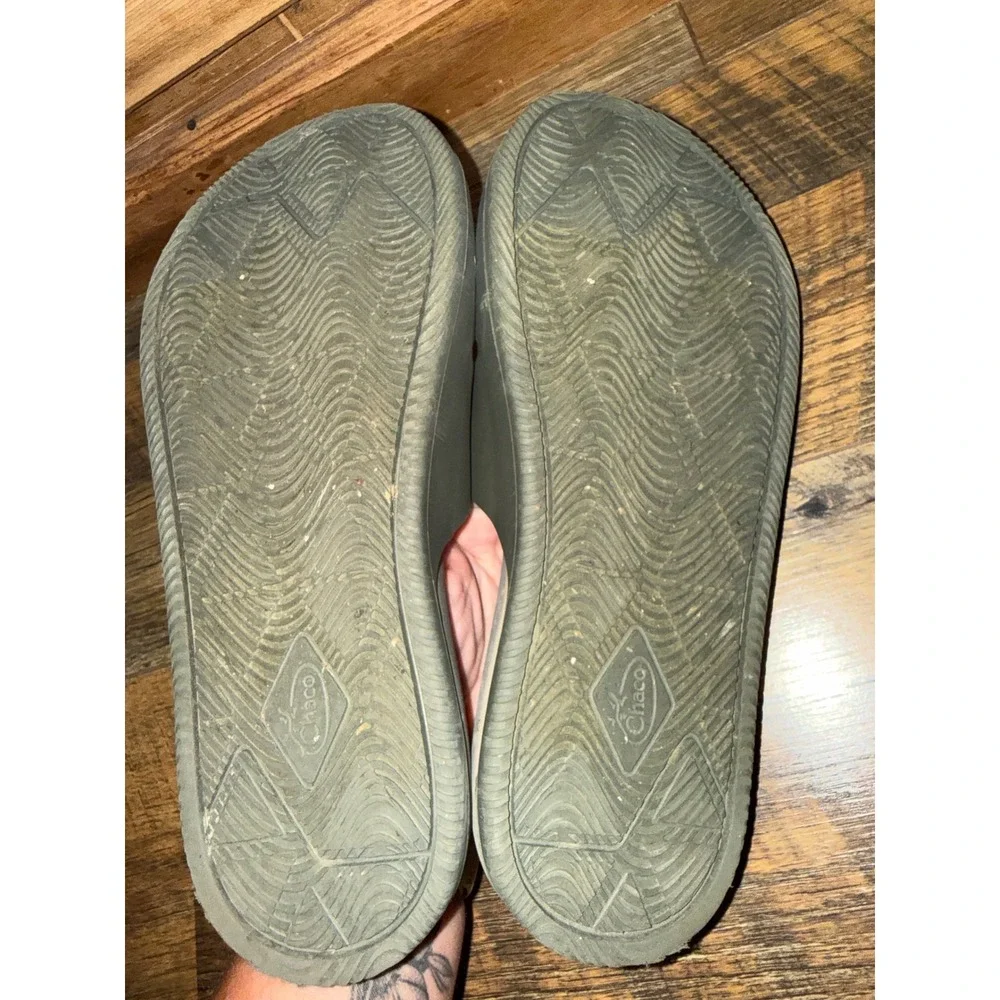 Chaco Mens Chillos Slide Sandal Moss Green JCH107321 Size 9